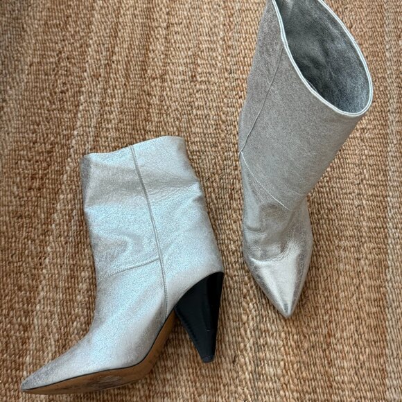 Isabel Marant Silver Boots - Picture 3 of 4